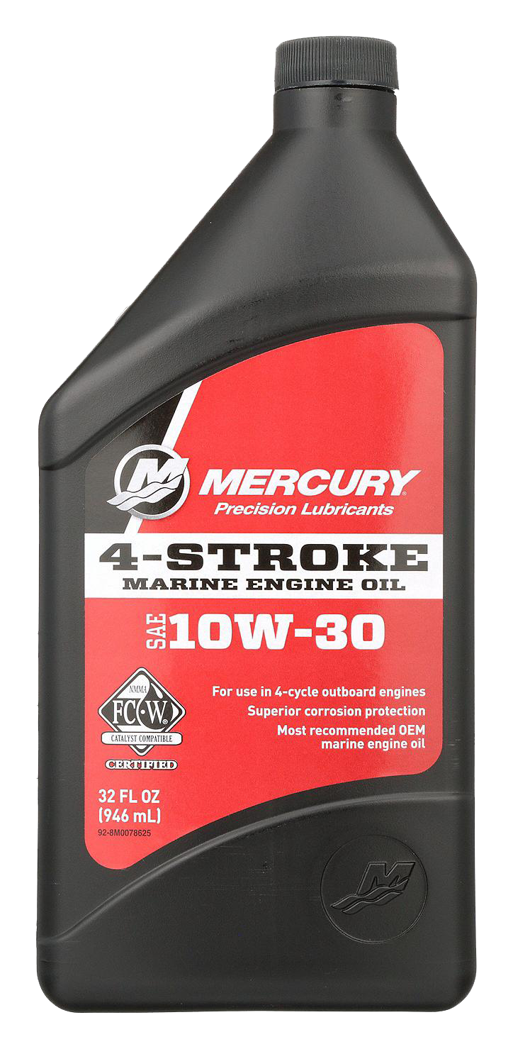 Mercury Marine 4-Stroke 10W30 Marine Engine Oil | Bass Pro Shops